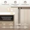 COSTWAY Scrivania regolabile in altezza, scrivania in piedi Anteprima dell’immagine prodotto 6