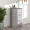 vidaXL Sideboard Grau Sonoma 60x35x98,5 cm Holzwerkstoff Produktbild-Vorschau 12