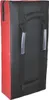 Trittkissen rot/schwarz 60x38x11 cm Produktbild-Vorschau 2