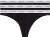 Calvin Klein Damen 3er Pack Strings Tangas, Schwarz Produktbild-Vorschau 22