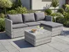 LC Garden »Loungino« Gartenset Lounge mit Tisch + Hocker Produktbild-Vorschau 6
