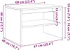 "2026 Promotion" TV-Schrank - TV-Lowboard - Weiß 60x40x40 Produktbild-Vorschau 10