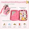 GOPLUS Kinderkoffer mit Rucksack, Reisekoffer mit Produktbild-Vorschau 4