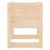 The Living Store Pflanzkübel 40x40x52,5 cm Massivholz Produktbild-Vorschau 5