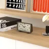 Newgate Wideboy Wecker mit Creme Zifferblatt in Mokkabraun Produktbild-Vorschau 7