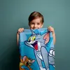 Tom e Jerry telo doccia in velluto telo da bagno telo da Anteprima dell’immagine prodotto 2