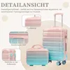 Set de valises PC Spinner 2 pièces 14"/20" avec serrure à Voir les images du produit 8