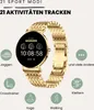 XCOAST SMARTWATCH SIONA 2 - Gelbgold Strickoptik - AMOLED Produktbild-Vorschau 9