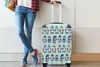 MuchoWow® MuchoWow® Koffer Handgepäck Trolley Rollkoffer Produktbild-Vorschau 5