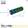 5x PoundMax 27A L828 Batterie alcaline speciali 12V A27 Anteprima dell’immagine prodotto 2
