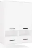 Appendiabiti da bagno NINA W2D2P2S BIANCO Scaffale 2 ante 8 Anteprima dell’immagine prodotto 24