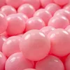KiddyMoon plastikowe piłeczki 7cm pudrowy róż 200 zabawka Podgląd zdjęcia produktu 1