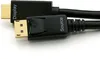 DisplayPort auf HDMI 2.0 Kabel, 4K@60Hz, 3 m, schwarz Produktbild-Vorschau 3