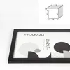 LUCA® Bilderrahmen, HEN 2, Farbe Schwarz, 21x29,7 cm, A4 Produktbild-Vorschau 6