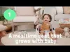 Ingenuity Baby Sitz 2-in-1 Sitzerhöhung Peony weiß rosa Produktbild-Vorschau 4