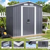 Bealife Abri de jardin en métal CC27 184x119x186 cm - Voir les images du produit 5