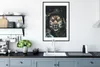MuchoWow® MuchoWow® Gerahmtes Poster Blumen - Tiger - Produktbild-Vorschau 5