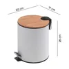 Treteimer mit SoftClose-Funktion 3 Liter | Ortensia Produktbild-Vorschau 2