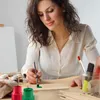 Belle Vous Natürliche Rundstab Holz Holzstäbe zum Basteln Produktbild-Vorschau 6