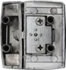Metall Mappenschloss Verschluss 46x43mm inkl. Schlüssel, Produktbild-Vorschau 4