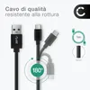 CELLONIC Cavo USB da 1m per telefono smartphone, Anteprima dell’immagine prodotto 4