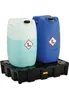 Bac de rétention 60l L800xl600xH180mm PE avec caillebotis Voir les images du produit 3