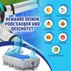 HAFIX Solarplane 600x400 cm Poolabdeckung Rechteckig – 120µ Produktbild-Vorschau 2