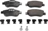 Original Bremsbeläge vorne für Panda 1.2 4x4 1.3 JTD Produktbild-Vorschau 2