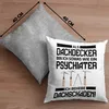 Trendation - Dachdecker Geschenk Deko-Kissen mit Füllung Produktbild-Vorschau 4
