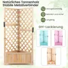 Květinový truhlík COSTWAY, vyvýšený záhon s mřížkou, Náhled obrázku produktu 4