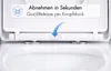 sanicomfort Stand-WC Kombination mit 360° Tornado-Spülung Produktbild-Vorschau 2