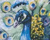 Zuty - Malen nach Zahlen - PFAU, 40x50 cm, ohne Keilrahmen Produktbild-Vorschau 1