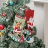 sada 4 vianočných pančúch 30 cm Veľká vianočná pančucha Náhľad obrázku produktu 3