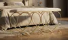 FURNLUX Ottomane Herz Gold 105cm / Hauptfarbe: Gold / Produktbild-Vorschau 10