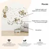 Adesivi murali Muralo per bambini stelle nuvole foglie Anteprima dell’immagine prodotto 9