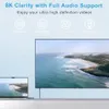 USB-C auf DP 1.4 Kabel 8K@60 Monitor Displayport Adapter Produktbild-Vorschau 8