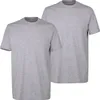 2er Pack Götzburg T-Shirts kurzarm R-Neck, Farbe:Grau, Produktbild-Vorschau 14