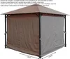 4 Seitenteile für Pavillon Nizza 3x3m Seitenwand Taupe / Produktbild-Vorschau 2