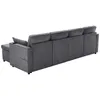 STILVORA Schlafsofa mit Getränkehalter und Stauraum,Ecksofa Produktbild-Vorschau 9