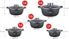 Klönberg 10-teiliges Topfset, antihaftbeschichtet, ideal Produktbild-Vorschau 7