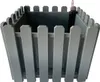 Blumentopf mit Wasserspeicher Nessa eckig grau Produktbild-Vorschau 1