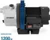 A Hyundai garden pump is shown against a white background. Text indicating its power rating is visible. Produktbild-Vorschau