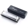 Mondharmonica in C-majeur - Blues harmonica C - Zilver Productafbeelding-voorbeeld 5