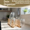 LS-Leben Stil Holz Abtropfgestell 34cm Bambus Abtropfgitter Produktbild-Vorschau 8