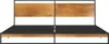 A product shot of a bed frame. Náhled obrázku produktu