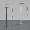 doporro Lampione da Giardino LED Design Moderno, Paletto Anteprima dell’immagine prodotto 7