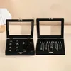 Schmuckkasten, 2er Set-Schmuckschatulle, mit Glasdeckel, Produktbild-Vorschau 1
