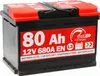 SPEED Batterie de voiture 12V 80Ah 680A borne droite Voir les images du produit 1