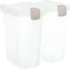 TRIXIE Tonne - transparent-weiß/weiß - 15 l/22 × 41 × 33 cm Produktbild-Vorschau 4