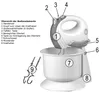 Clatronic HMS 3320 Handmixer, Kunststoffgeh?use, 220 Watt, Produktbild-Vorschau 5
